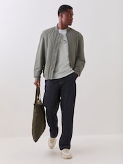 Vert clair - T-shirt BOSS graphique coupe régulière - Image 3 de 7