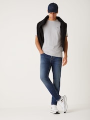 BOSS Blue Re.Maine Regular-Fit Stretch Denim Jeans - Image 3 of 4