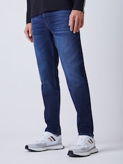 BOSS Blue Re.Maine Regular-Fit Stretch Denim Jeans - Image 1 of 6