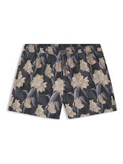 BOSS Black Iris Floral Swim Shorts - Image 1 of 1