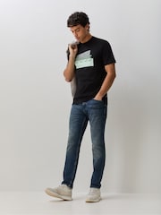 BOSS Blue Re.Maine Regular-Fit Stretch Denim Jeans - Image 3 of 6