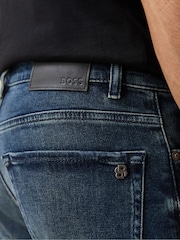 BOSS Blue Re.Maine Regular-Fit Stretch Denim Jeans - Image 4 of 6