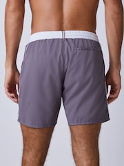 BOSS Grey Starfish Quick Dry Swim Shorts - Image 3 of 5