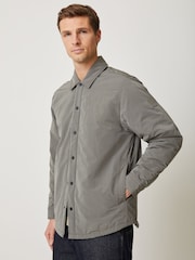 Grau - BOSS Locky Regular-Fit Overshirt - Bild 1 von 4