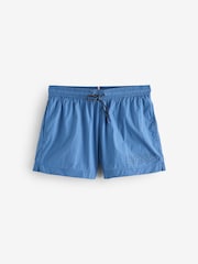 BOSS Blue Mooneye Logo Swim Shorts - Image 1 of 1