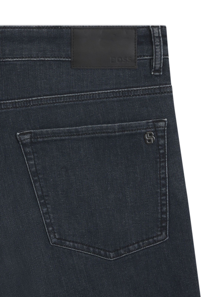 BOSS Blue Re.Maine Regular-Fit Stretch Denim Jeans - Image 6 of 6