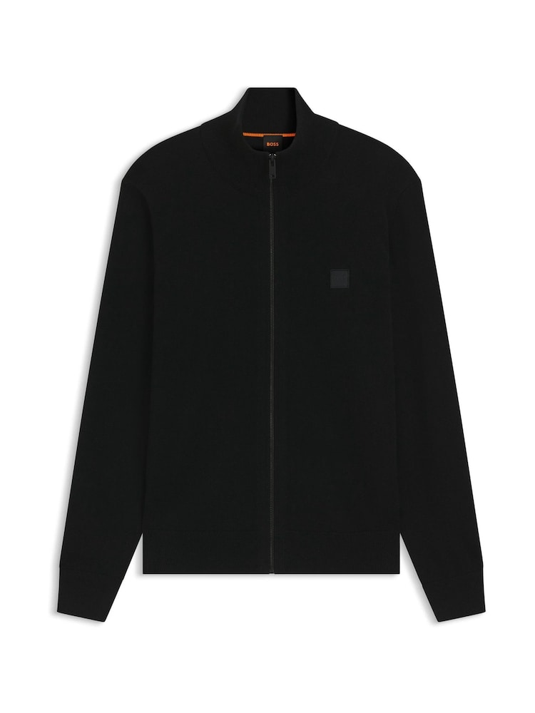 BOSS Black Kanozip Zip Through Knitted Jumper - Image 5 of 5 BOSS Black Kanozip Zip Through Knitted Jumper - Image 5 of 5