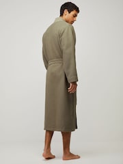 BOSS Green Waffle Logo Robe - Image 2 of 5