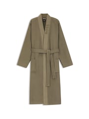 BOSS Green Waffle Logo Robe - Image 5 of 5