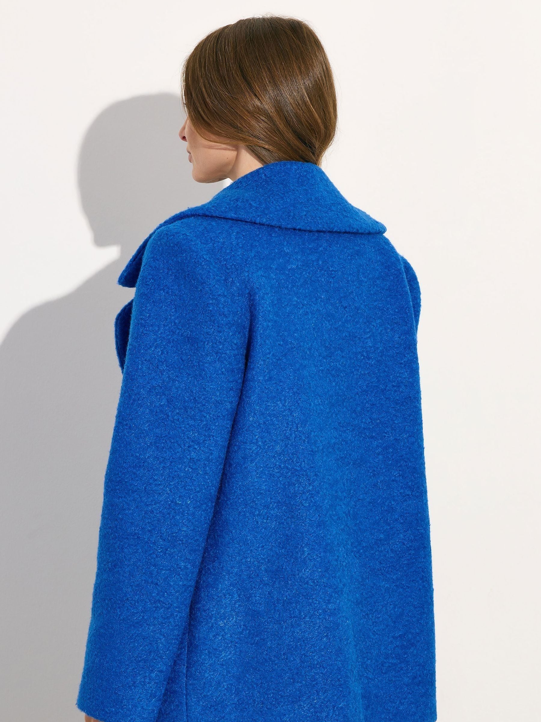 Comprar Azul - Casaco Bouclé M&Co from Next Brazil