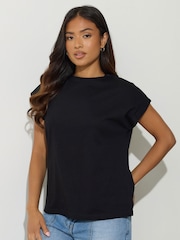 PixieGirl Petite Black Grown On Short Sleeve T-Shirts 2 Pack - Image 2 of 8