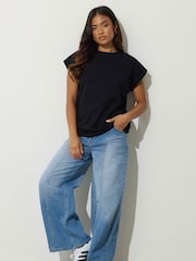 PixieGirl Petite Black Grown On Short Sleeve T-Shirts 2 Pack - Image 3 of 8