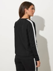 Long Tall Sally Black Side Stripe Sweatshirt - Image 3 of 5