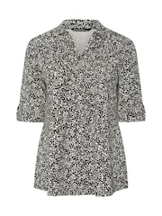Evans Pintuck Henley T-Shirt - Image 5 of 5
