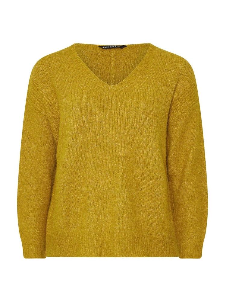 Evans V-Neck Jumper - Image 6 of 6 Evans V-Neck Jumper - Image 6 of 6