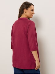 Evans Pintuck Henley T-Shirt - Image 3 of 5