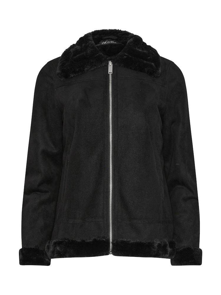 M&Co Black Single Breasted Jacket - Image 6 of 6 M&Co Black Single Breasted Jacket - Image 6 of 6