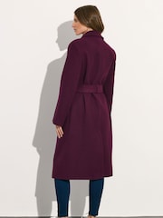 أحمر - M&Co Wrap Coat - صورة 3 من 5
