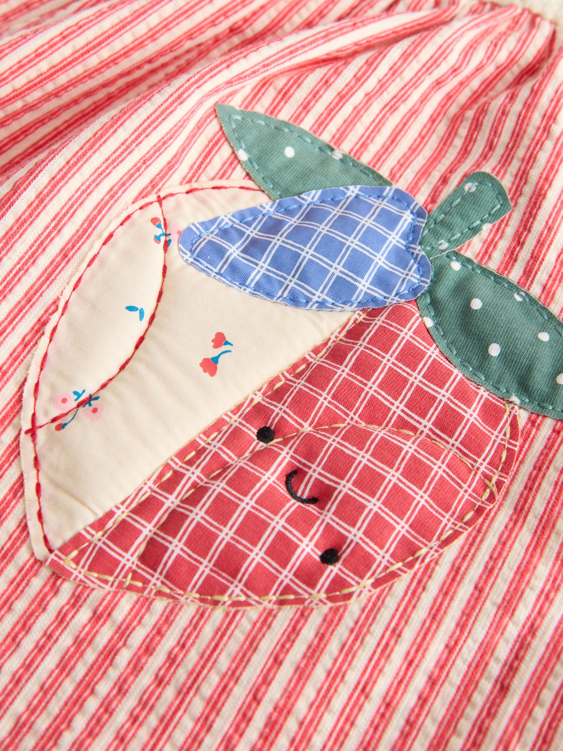 Buy Patchwork Strawberry Jersey Dress (3mths-7yrs) from Next USA