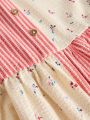 Patchwork Strawberry - Rochie petrecută Jerseu (3mths-7ani) - Imaginea 9 din 9