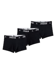 Jordan Black 3 Pack Cotton Trunks - Image 1 of 7