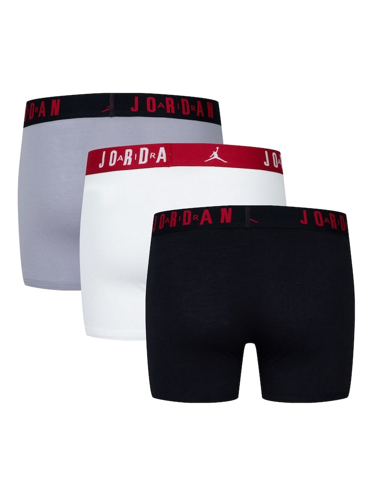 Jordan Flight Cotton Core Drifit Boxer Briefs 3 Pack - 圖片 2/10