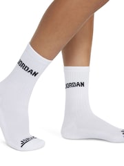 Jordan Legend Crew White Socks 6 Pack - Image 12 of 16