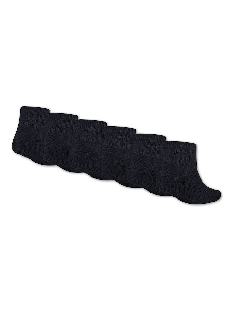 Komplet 6 parov črnih nizkih nogavic Jordan Everyday Essentials - Slika 2 iz 4