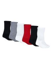 Jordan Gym Redblack Everyday Essentials Crew Socks 6 Pack - Image 2 of 4