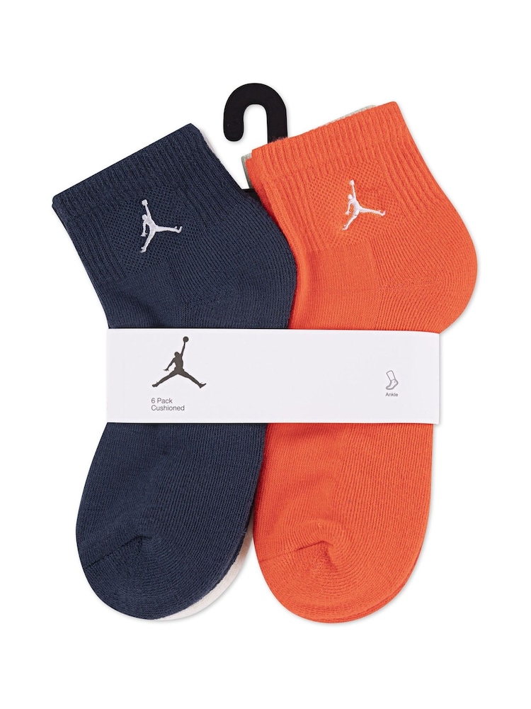 Jordan Everyday Essentials Ankle Socks 6 Pack - Imagen 3 de 3