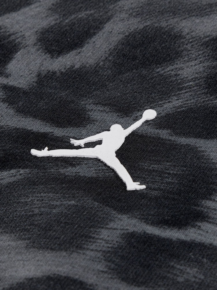 Jordan Sport Girls AOP Crew Neck Black Jumper - Image 3 of 3