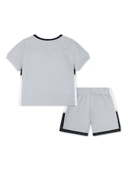 Gris fumée clair - Nike Ensemble t-shirt et short Dri-FIT Academy - Image 2 de 5