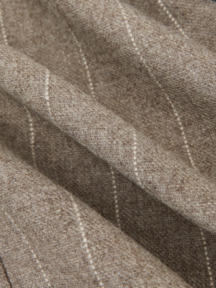 Atelier Oatmeal Brown Vermentino Suit Jacket - Image 8 of 8 Atelier Oatmeal Brown Vermentino Suit Jacket - Image 8 of 8