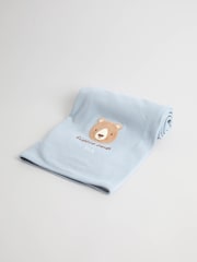 JoJo Maman Bébé Bear Cub Personalised Jersey Shawl - Image 2 of 3