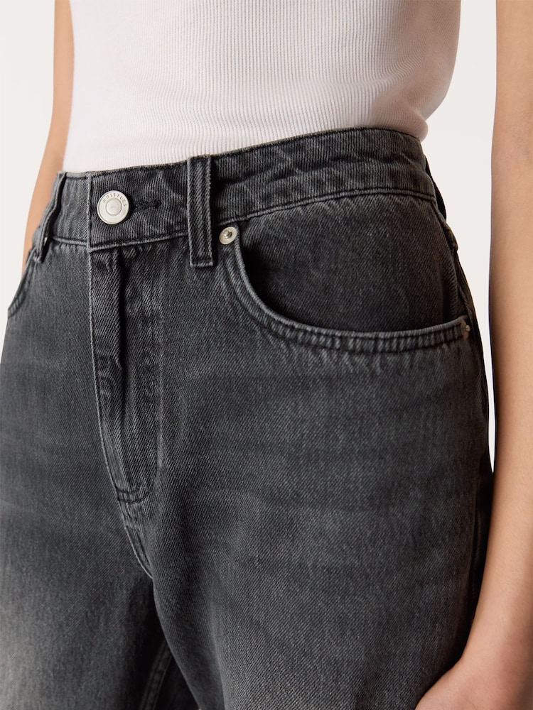 Whistles Grey Authentic Column Leg Jeans - Image 2 of 5 Whistles Grey Authentic Column Leg Jeans - Image 2 of 5