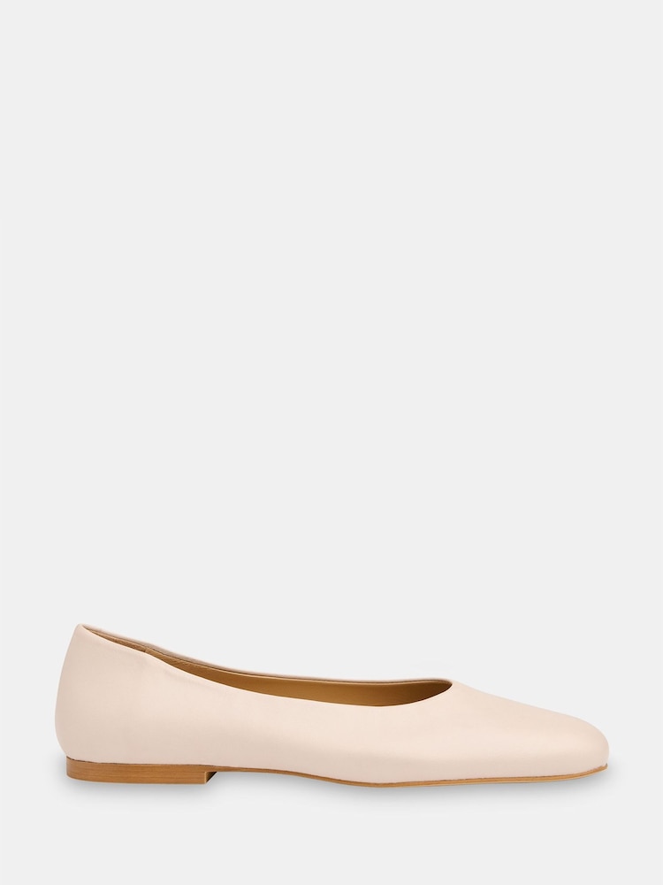 Nude - Whistles Clean Ballet Pumps - Imagen 2 de 4