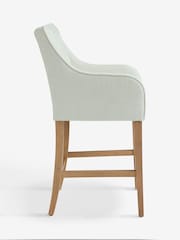 Tweedy Plain Light Natural Rose Bar Stool - Image 7 of 10
