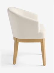 Set of 2 Soft Twill Oyster Hartwell Dining Chairs - Image 6 of 8