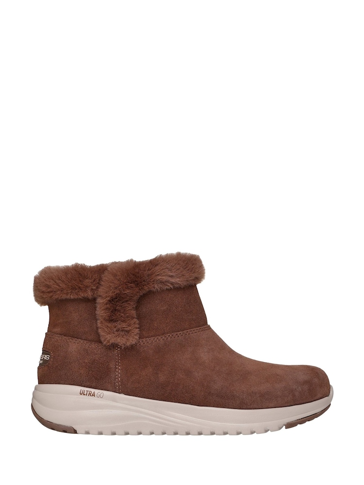 Skechers Brown On The GO Stellar Cozy Step Shoes - Image 2 of 3
