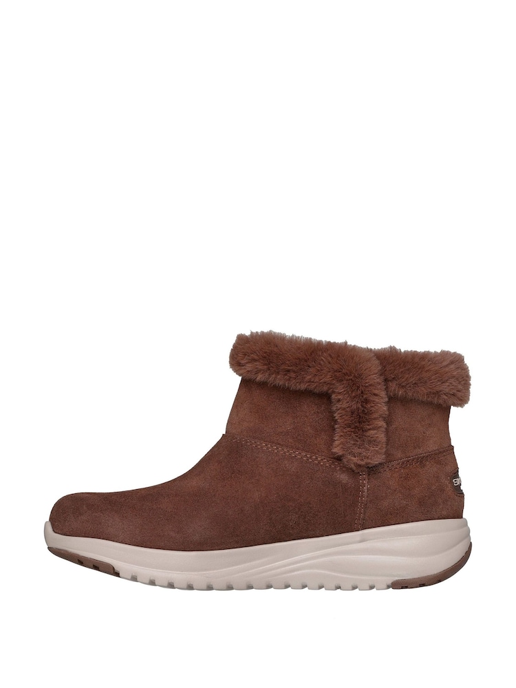 Skechers Brown On The GO Stellar Cozy Step Shoes - Image 3 of 3