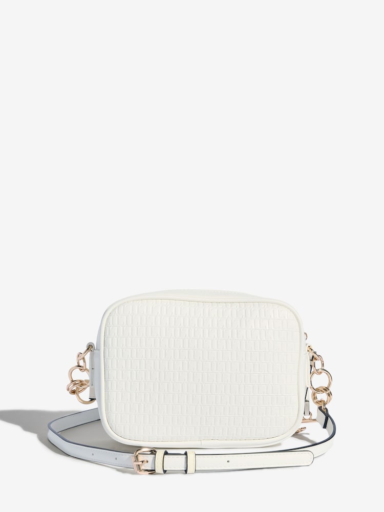 Lipsy White Boxy Crossbody Bag - Image 2 of 5 Lipsy White Boxy Crossbody Bag - Image 2 of 5