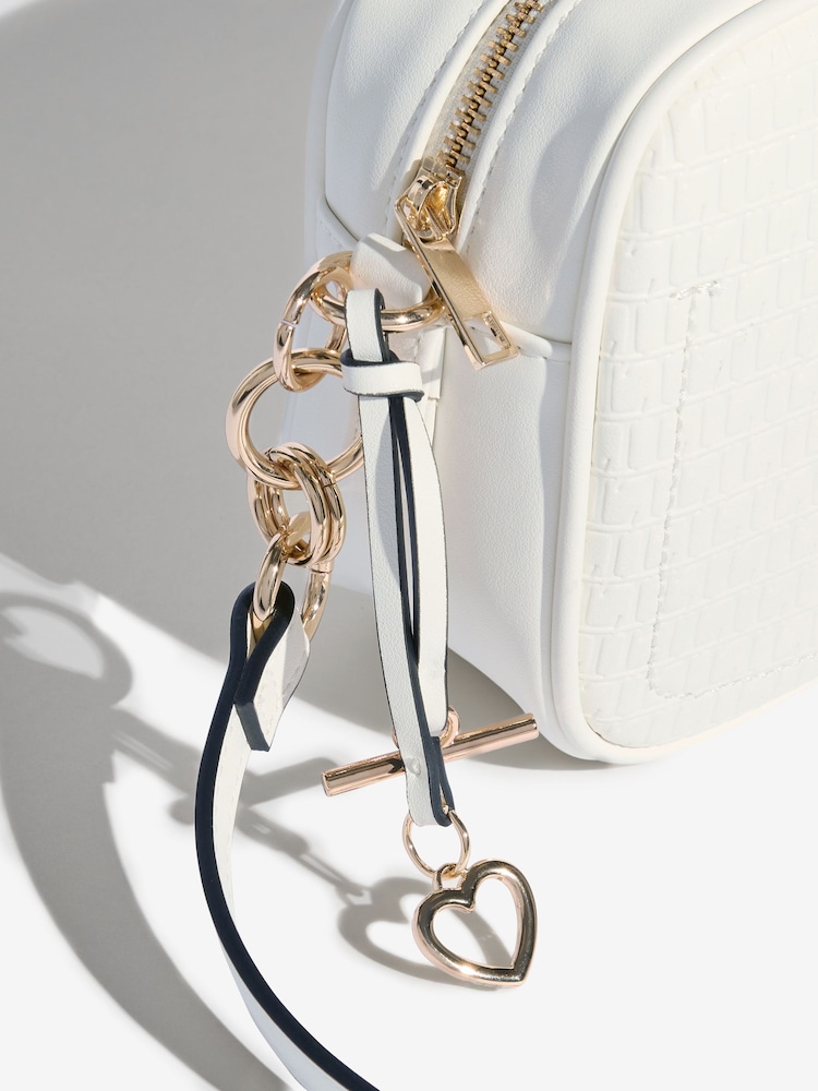 Lipsy White Boxy Crossbody Bag - Image 5 of 5 Lipsy White Boxy Crossbody Bag - Image 5 of 5