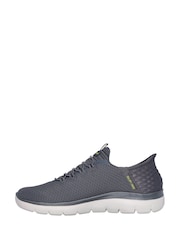 Skechers Grey Slip-Ins Summits High Range Shoes - Image 2 of 4