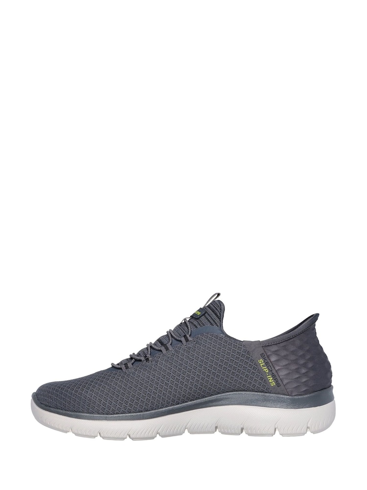 Skechers Grey Slip-Ins Summits High Range Shoes - Image 2 of 4