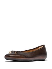 FitFlop Delicato Ballet Brown Shoes - Image 2 of 3
