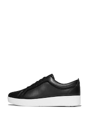 FitFlop Rally Black Trainers - Image 1 of 4