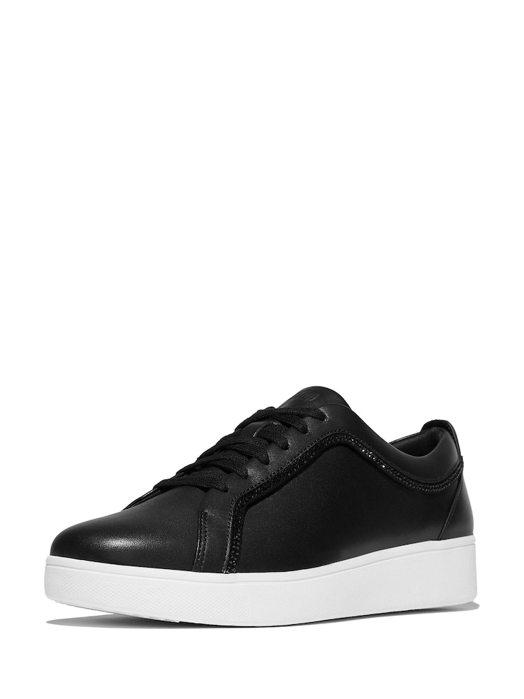 FitFlop Rally Black Trainers - Image 2 of 4 FitFlop Rally Black Trainers - Image 2 of 4