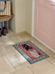 Cath Kidston Cat and Mouse Slogan Doormat - Image 2 of 7