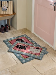 Cath Kidston Cat and Mouse Slogan Doormat - Image 3 of 7