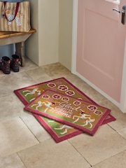 Cath Kidston Glad You Are Home Slogan Doormat - Image 3 of 7